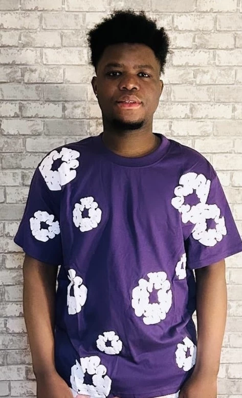 T-shirt à fleurs